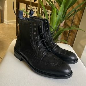 TED BAKER LONDON Baellen Lace-Up Men’s Leather Boots Size 11